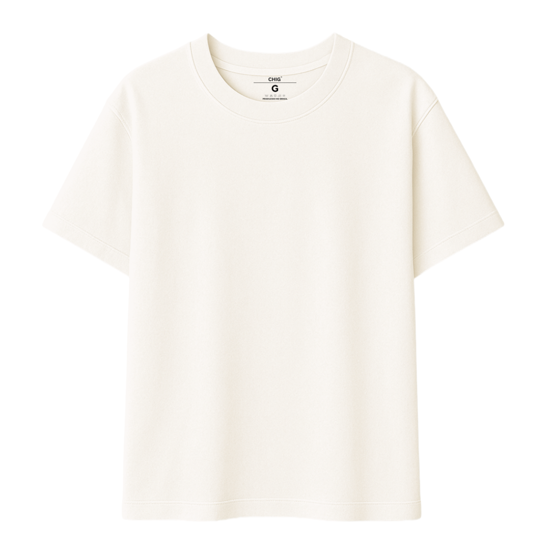 Camiseta Over Algodão Básica - Imagem 2