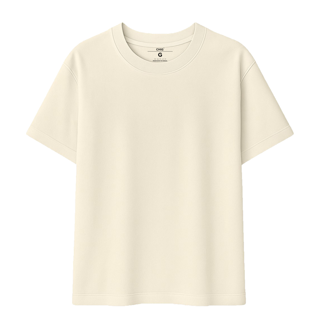 Camiseta Over Algodão Básica - Imagem 5