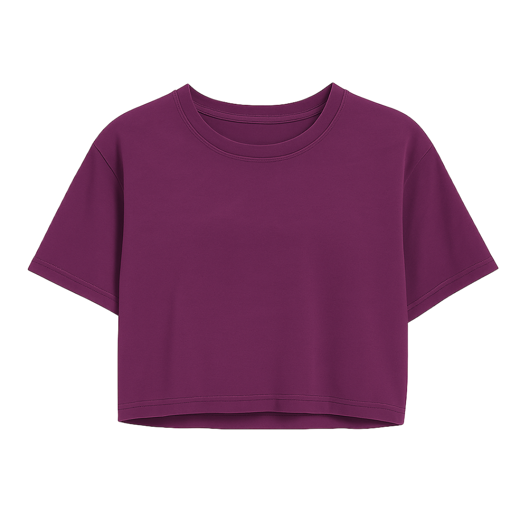 Cropped Over Algodão Básica